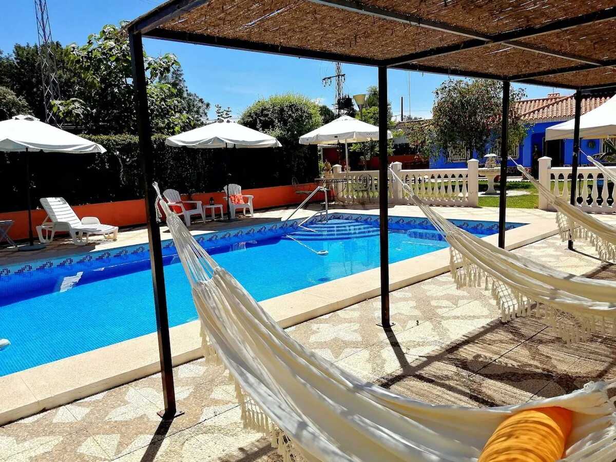 Villa 15 pers., 5 chambres, piscine privée à Guillena - Photo 41