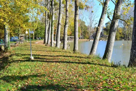 Villa 14 chambres à Courtenay : jardin clôturé et vue sur lac : photo 51