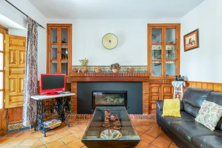 Villa avec piscine privée et vue montagne à Cortegana : photo 14