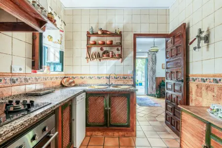 Villa avec piscine privée et vue montagne à Cortegana : photo 16