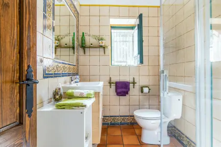 Villa avec piscine privée et vue montagne à Cortegana : photo 19