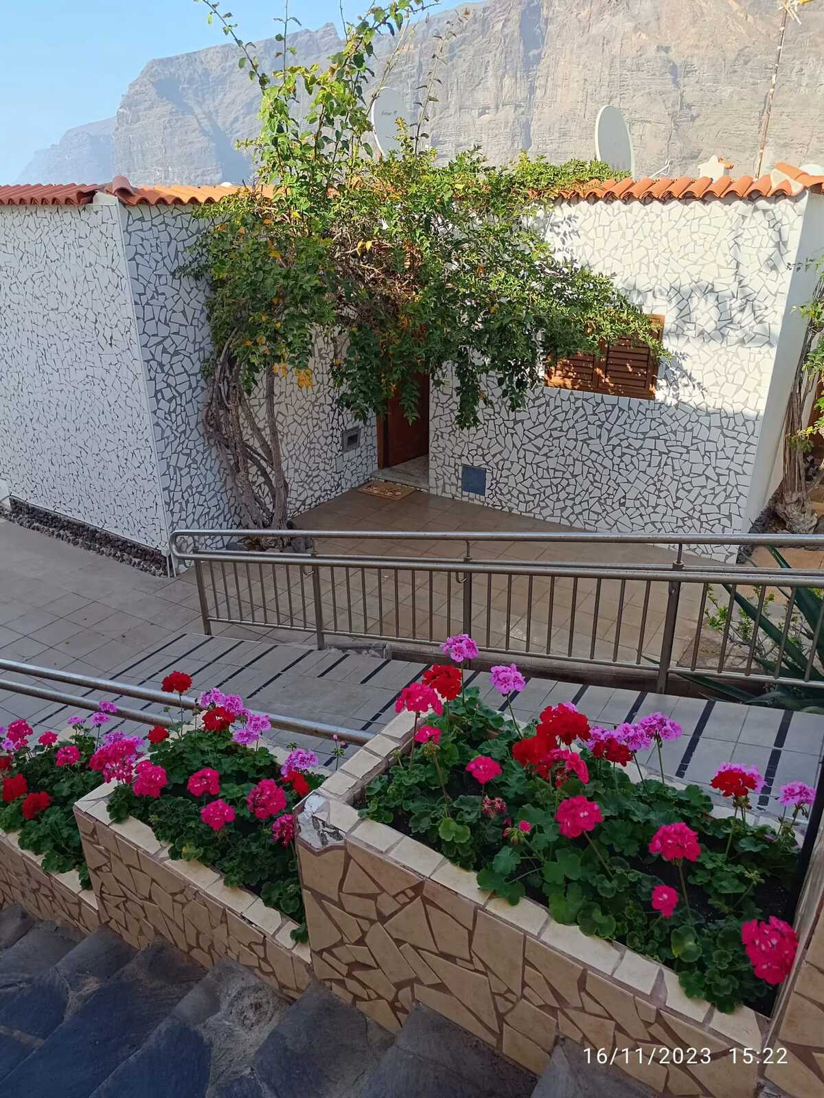 Bungalow 6 pers. vue mer et montagnes à Santiago del Teide - Photo 4
