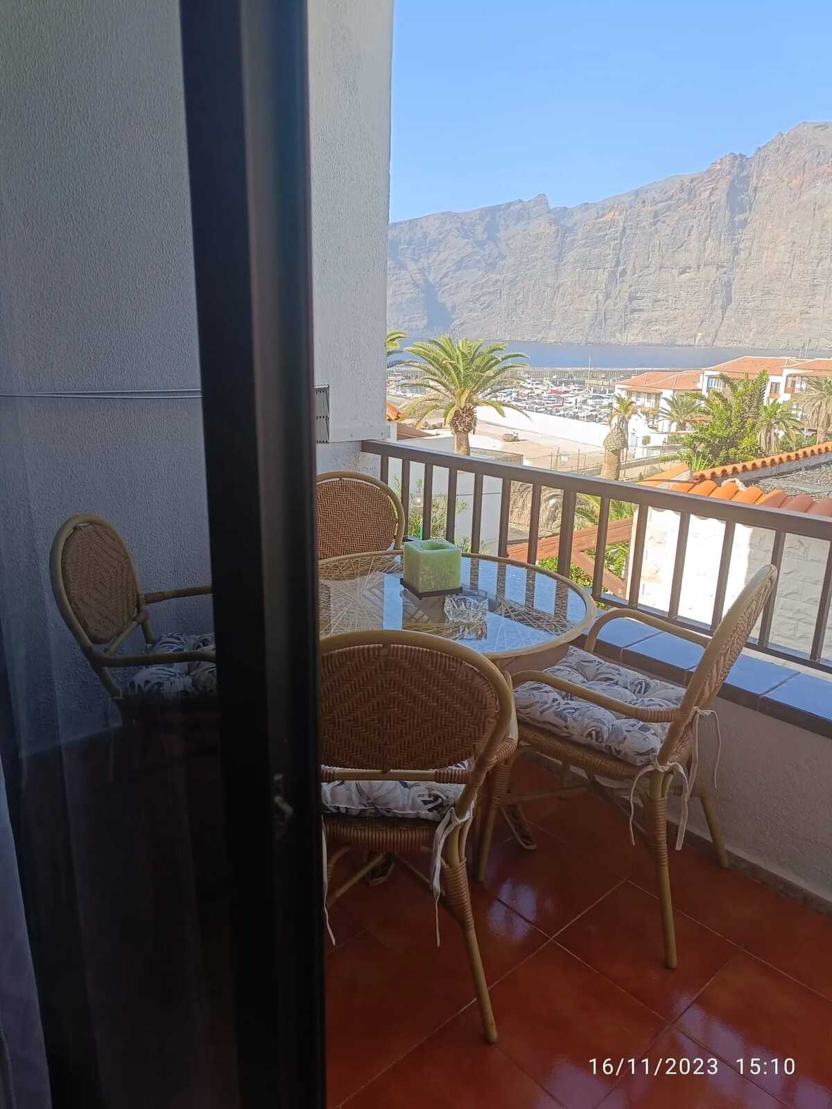 Bungalow 6 pers. vue mer et montagnes à Santiago del Teide - Photo 5