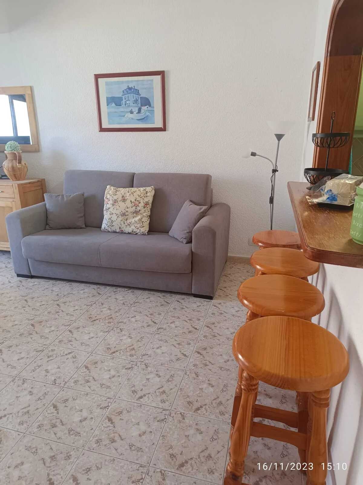 Bungalow 6 pers. vue mer et montagnes à Santiago del Teide - Photo 9