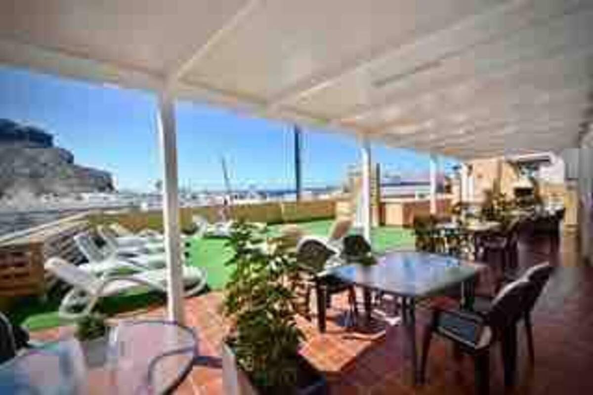 Appartement vue mer à Puerto de Mogán, terrasse dernière étage - Photo 7
