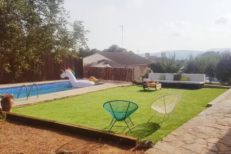 Location villa à El Vendrell, Villa Charmante à El Vendrell + Piscine