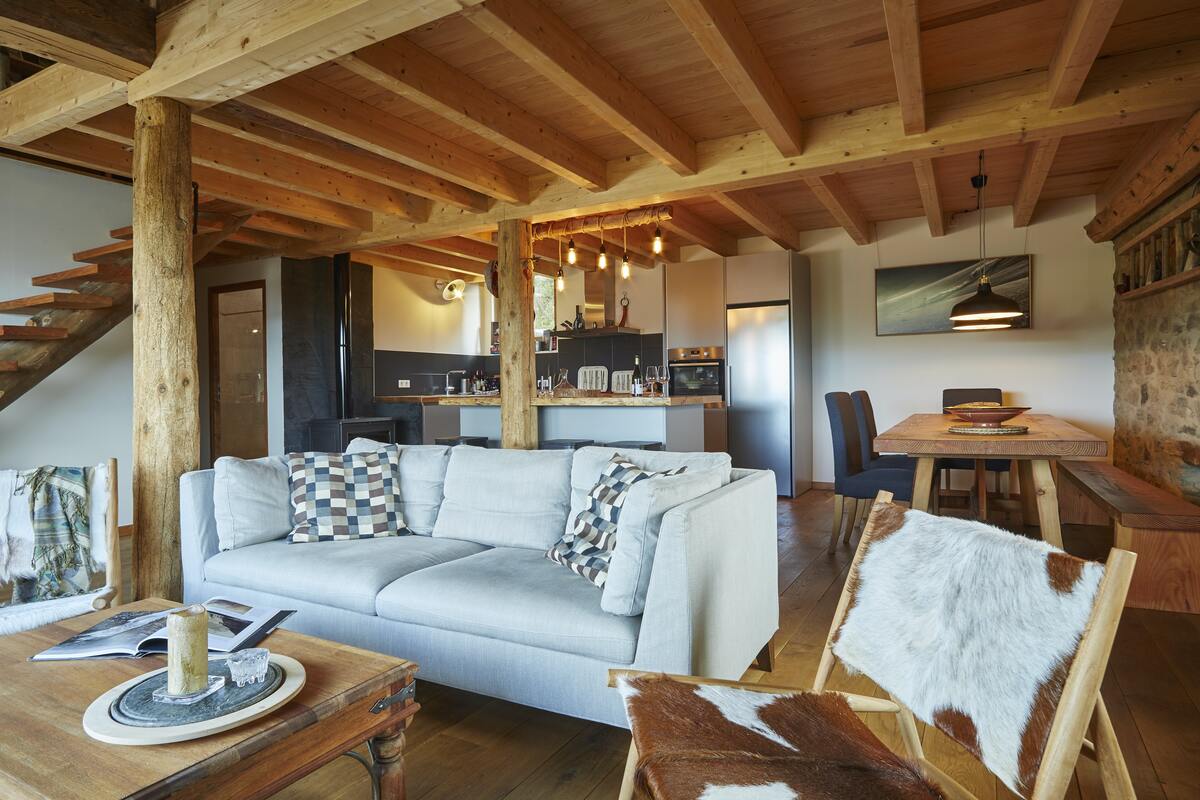 Maison 13 personnes, 5 chambres à La Llagonne avec vue montagne - Photo 1