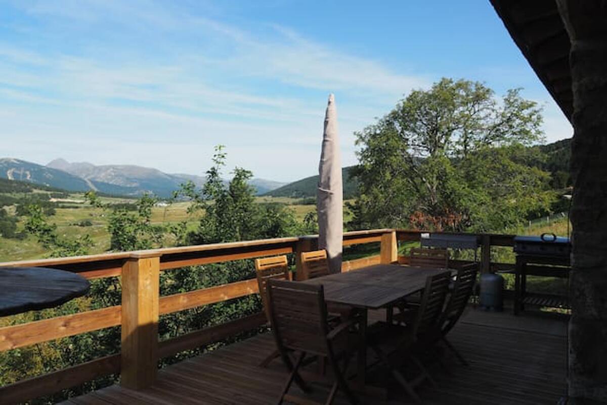 Maison 13 personnes, 5 chambres à La Llagonne avec vue montagne - Photo 2
