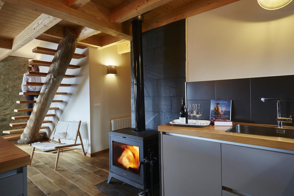 Maison 13 personnes, 5 chambres à La Llagonne avec vue montagne - Photo 12