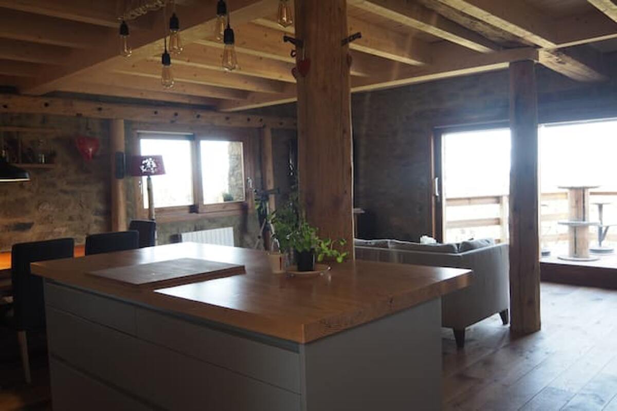 Maison 13 personnes, 5 chambres à La Llagonne avec vue montagne - Photo 15
