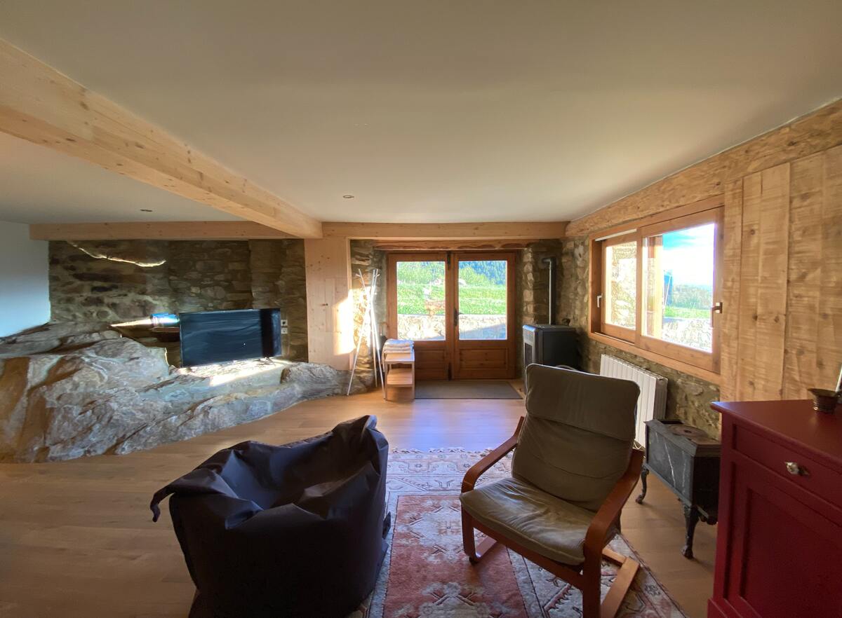 Maison 13 personnes, 5 chambres à La Llagonne avec vue montagne - Photo 22