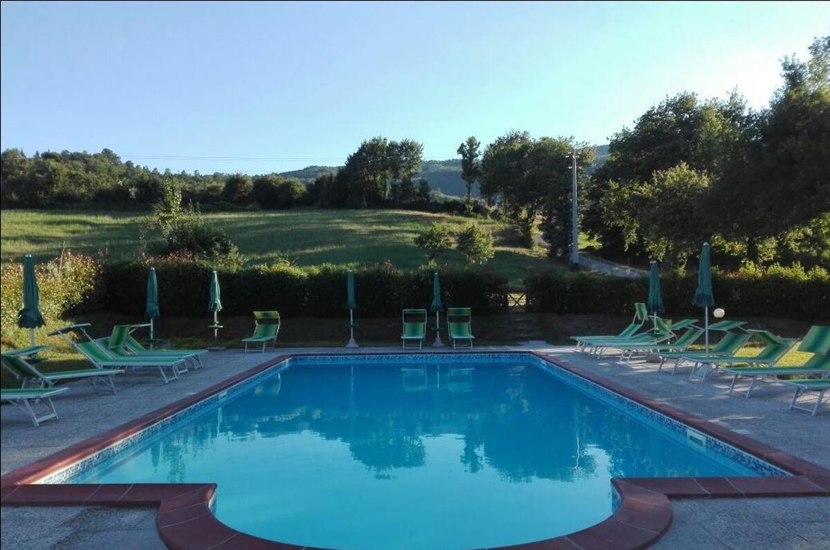 Maison 4 pers. avec piscine à Caprese Michelangelo - Photo 9