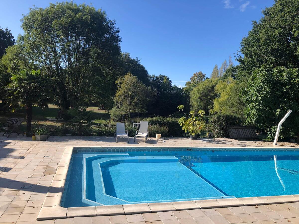 Maison 2 chambres piscine privée à Saint-Georges-de-Pointindoux - Photo 20