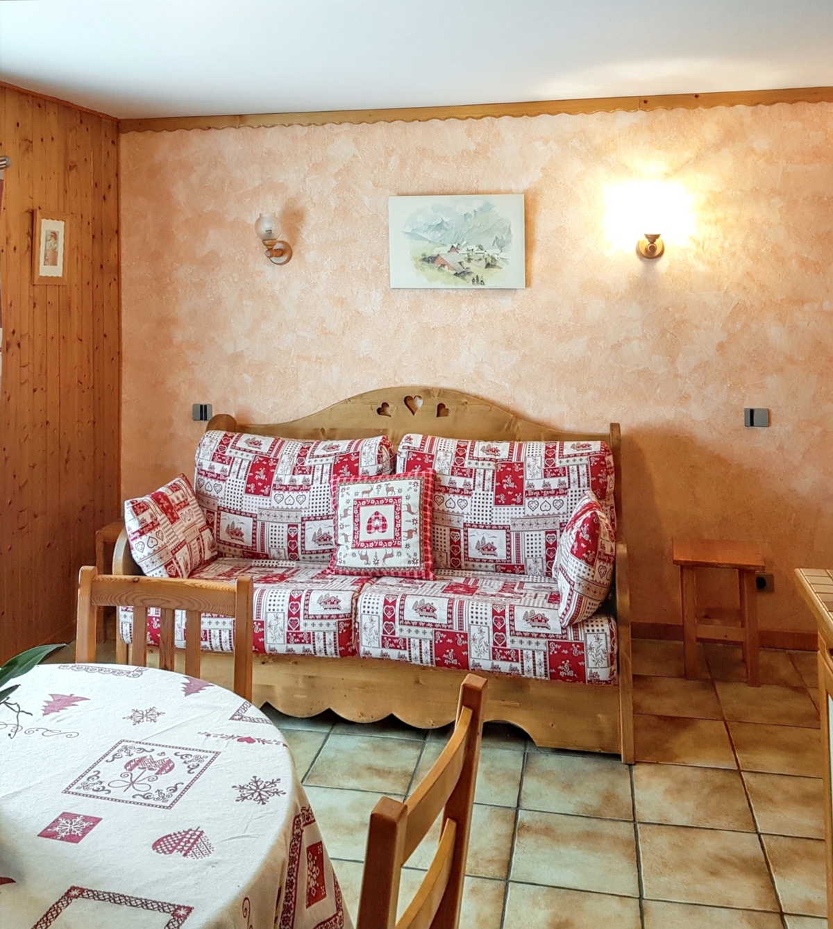 Studio 25 m² aux Gets, vue montagne et jardin - Photo 2