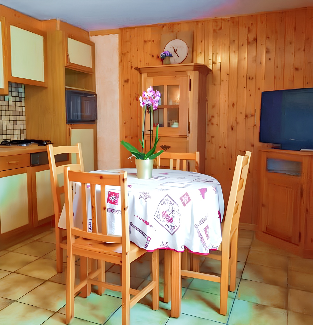 Studio 25 m² aux Gets, vue montagne et jardin - Photo 8