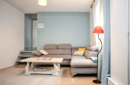 Location maison à Arques la Bataille, Maison accueillante à Arques-la-Bataille avec cheminée