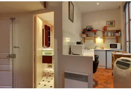 Studio 30 m² vue ville à Paris, proche métro Saint-Michel : photo 5