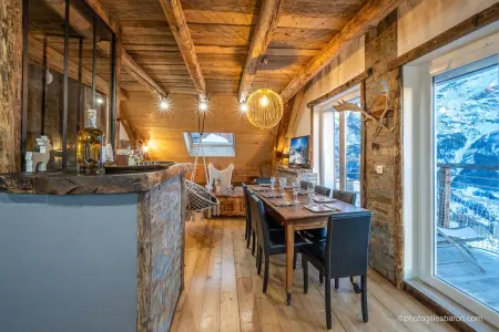 Appartement 80 m² à Orcières, 3 chambres et vue montagne : photo 2