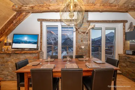 Appartement 80 m² à Orcières, 3 chambres et vue montagne : photo 8