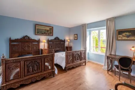 Villa en campagne à Langoëlan - Piscine privée - Photo 4