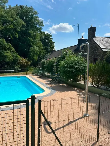 Villa en campagne à Langoëlan - Piscine privée - Photo 15