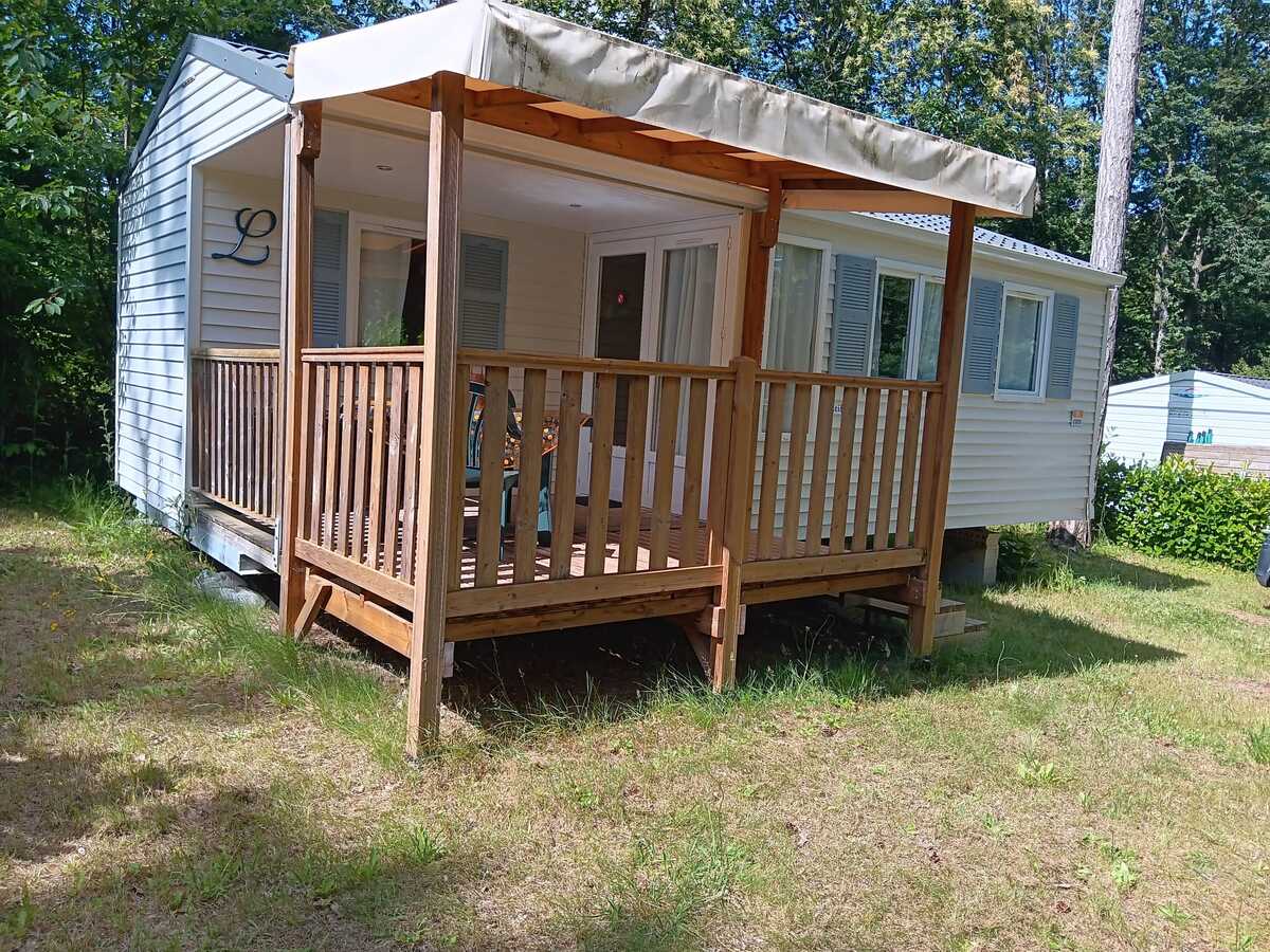 Bungalow 5 pers. avec piscine et terrasse à Saint-Chéron - Photo 1
