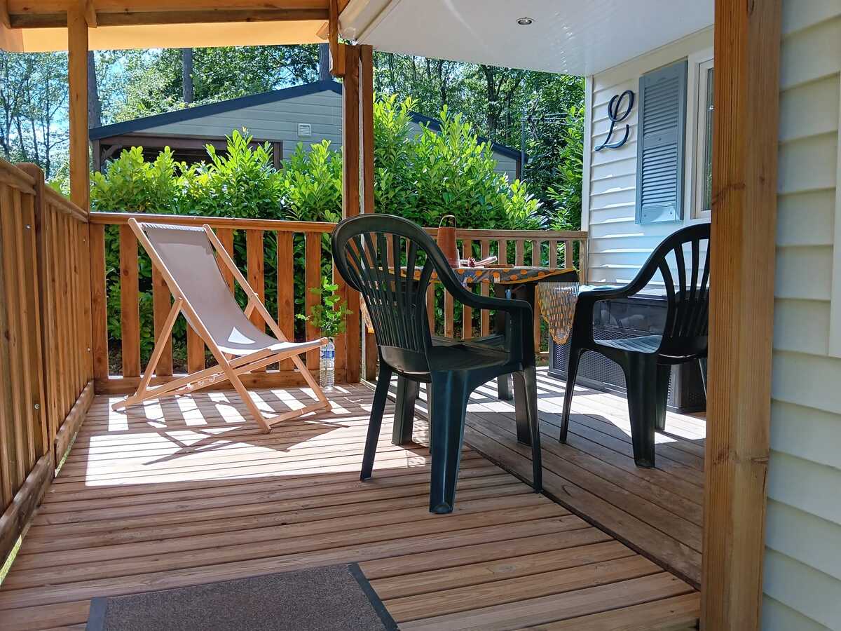 Bungalow 5 pers. avec piscine et terrasse à Saint-Chéron - Photo 3