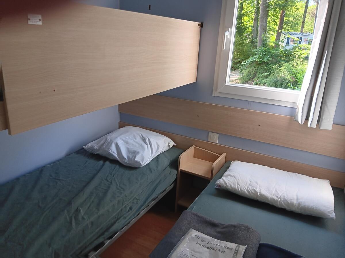 Bungalow 5 pers. avec piscine et terrasse à Saint-Chéron - Photo 8