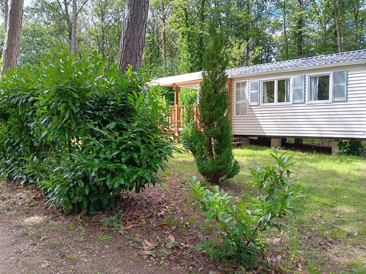 Bungalow 5 pers. avec piscine et terrasse à Saint-Chéron - Photo 12
