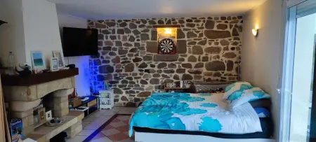 Studio avec jardin clos à Flamanville, à deux pas du littoral : photo 4
