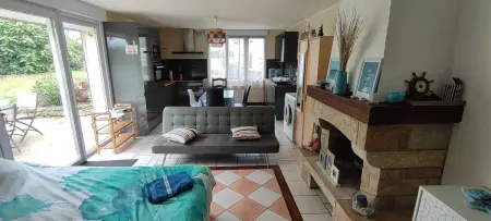Studio avec jardin clos à Flamanville, à deux pas du littoral : photo 19