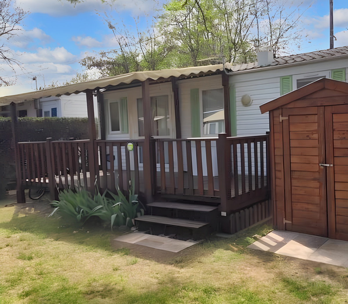 Bungalow Charmant à Sampzon, 32 m² et vue montagne - Photo 4