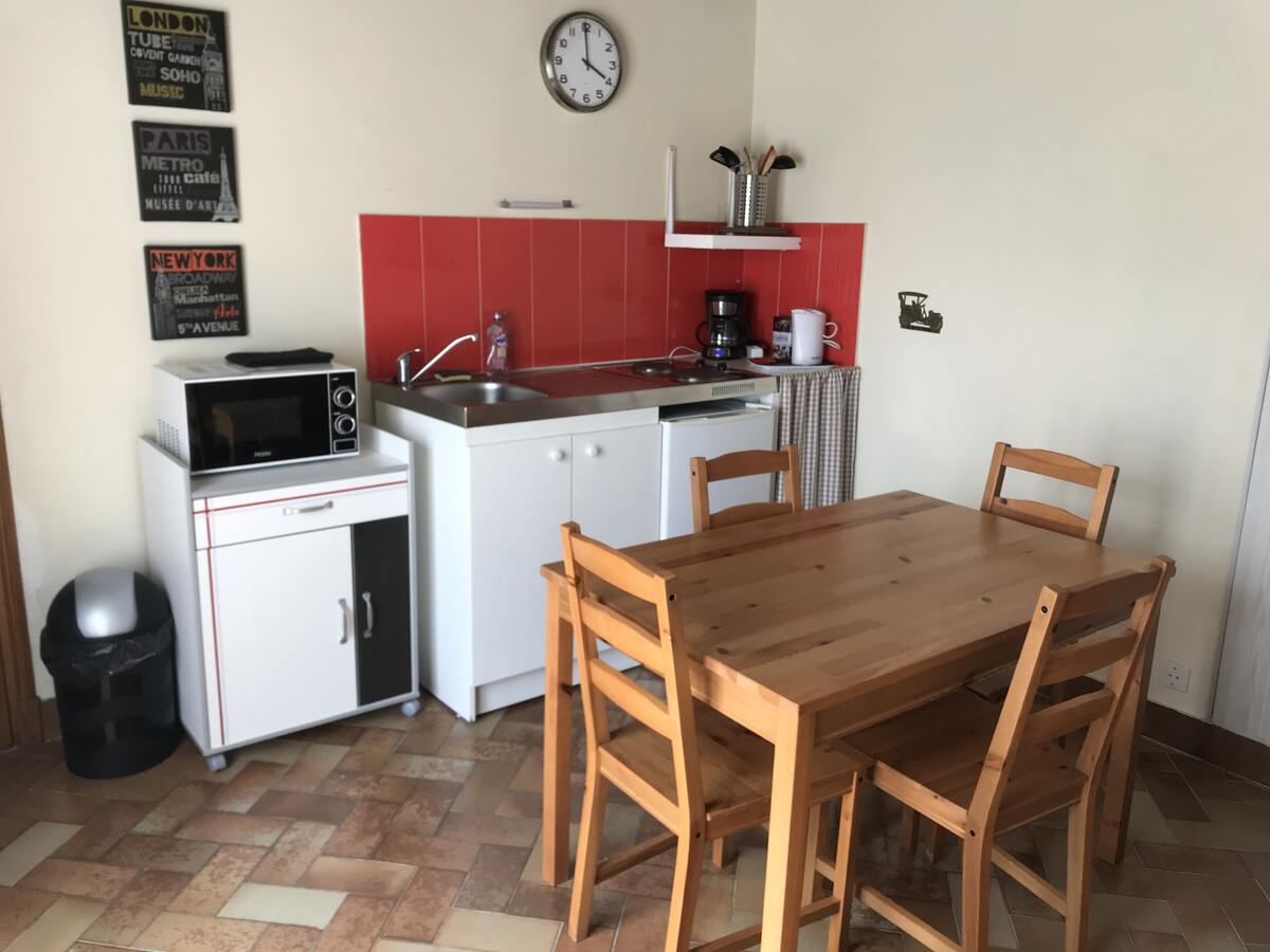 Maison 1 chambre avec jardin et table de ping-pong - Photo 4