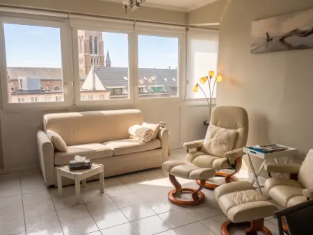 Appartement 40 m² avec vue sur la ville, à 200 m de la plage de Blankenberge : photo 4