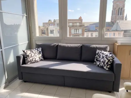 Appartement 40 m² avec vue sur la ville, à 200 m de la plage de Blankenberge : photo 5