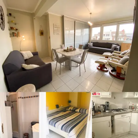 Appartement 40 m² avec vue sur la ville, à 200 m de la plage de Blankenberge : photo 16