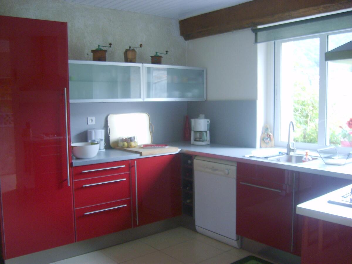 Maison 5 pers. à Lunas, vue montagne et jardin - Photo 2