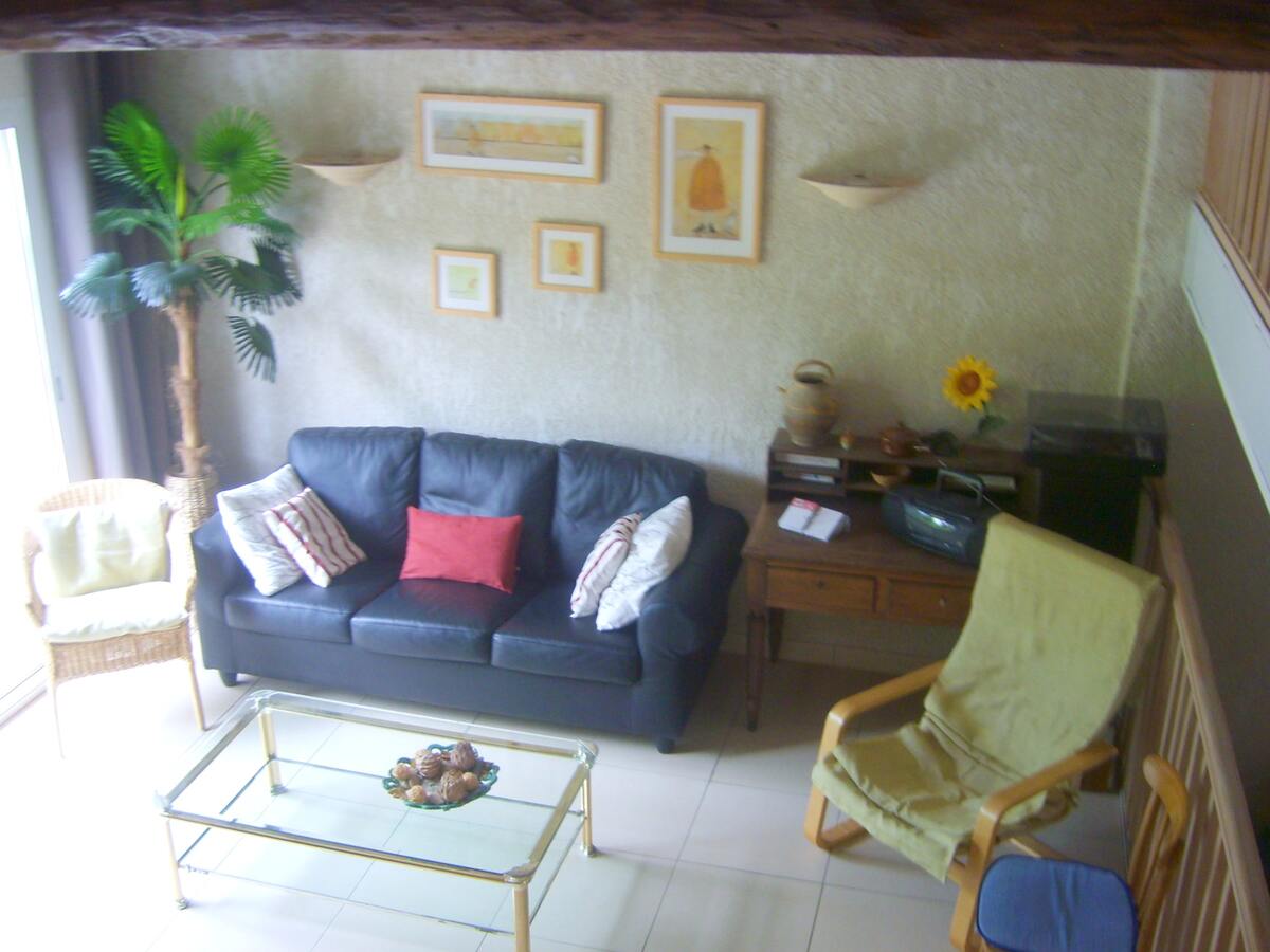 Maison 5 pers. à Lunas, vue montagne et jardin - Photo 4