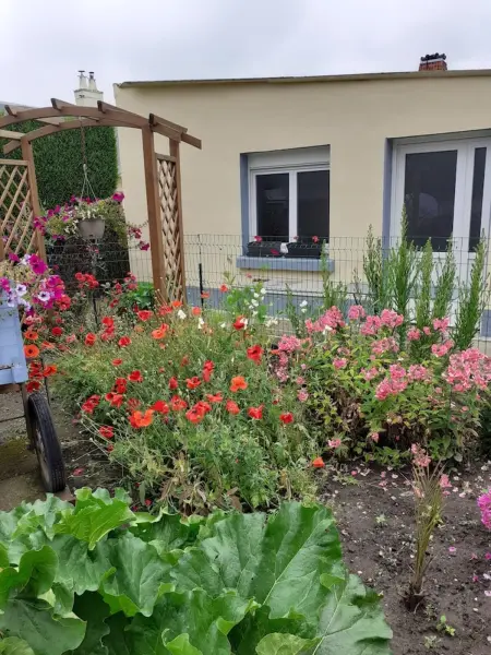 Maison avec jardin clos et terrasse à Saint-Blimont, 4 personnes : photo 4