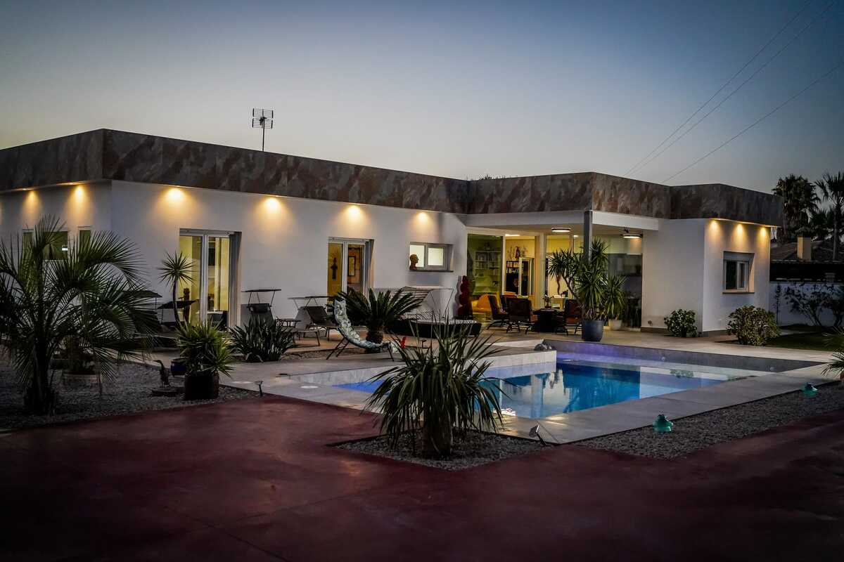 Villa 8 pers. avec piscine ouverte toute l'année à Chiclana - Photo 1