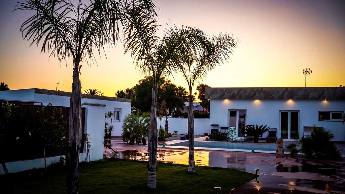 Villa 8 pers. avec piscine ouverte toute l'année à Chiclana - Photo 3