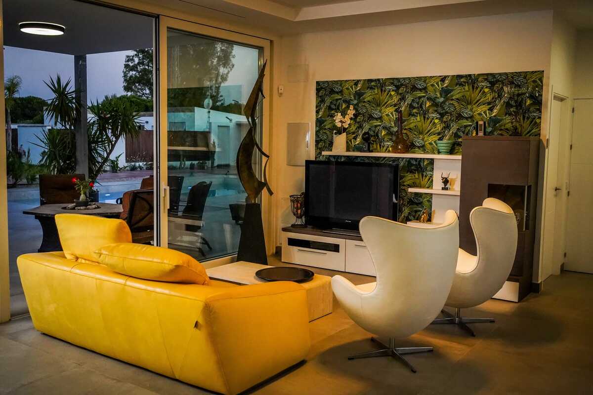 Villa 8 pers. avec piscine ouverte toute l'année à Chiclana - Photo 4