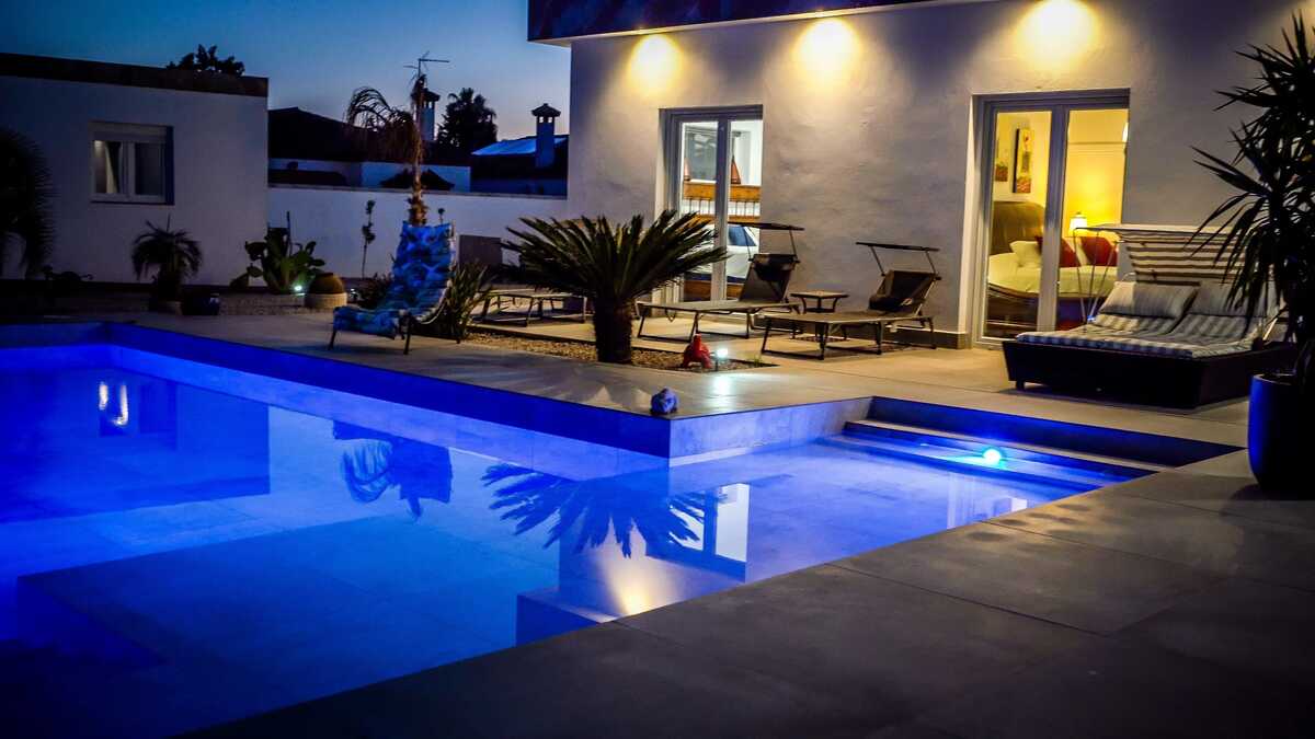 Villa 8 pers. avec piscine ouverte toute l'année à Chiclana - Photo 11