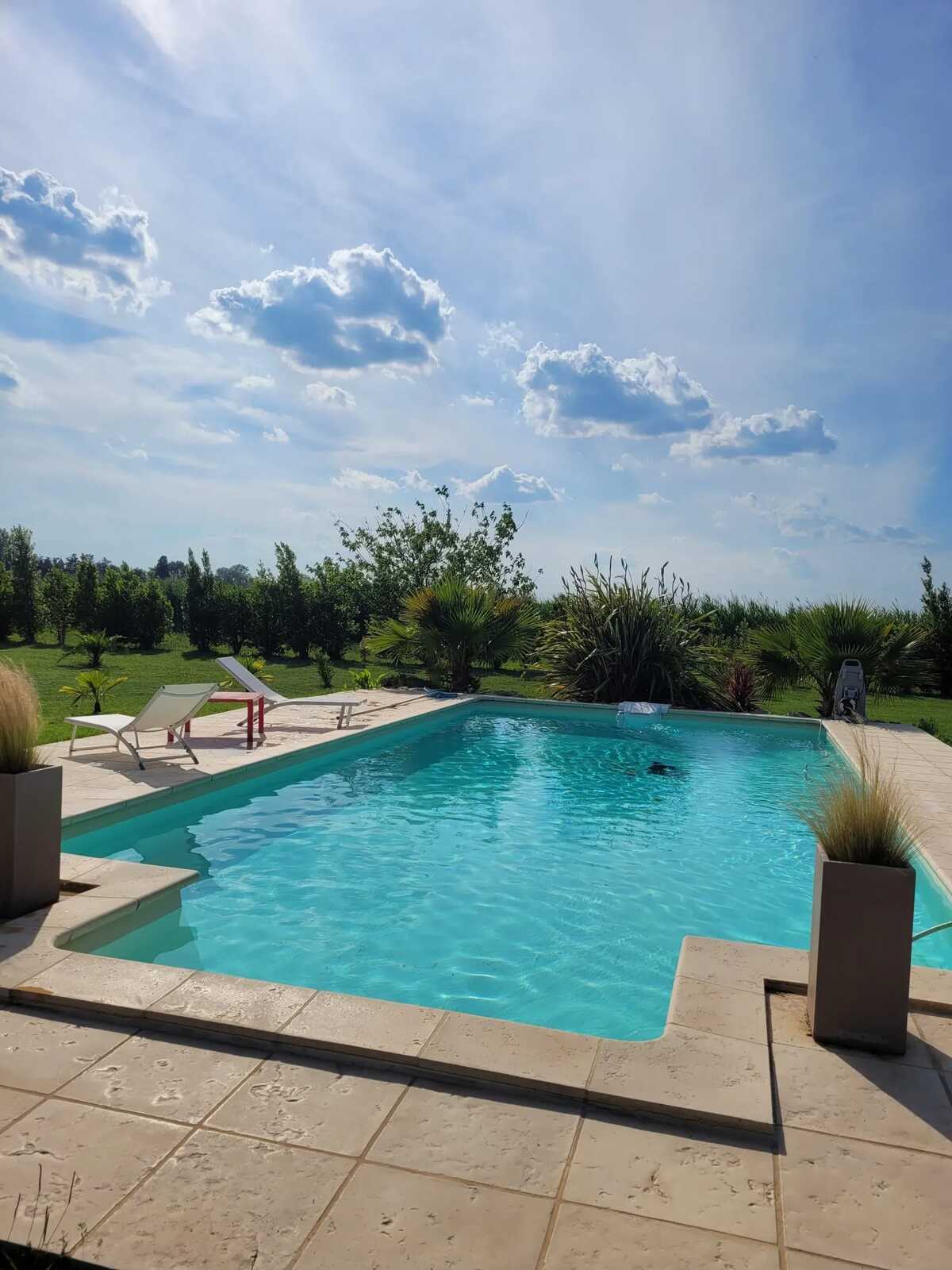 Villa provençale 150 m² à Arles - Piscine privée et jardin - Photo 2