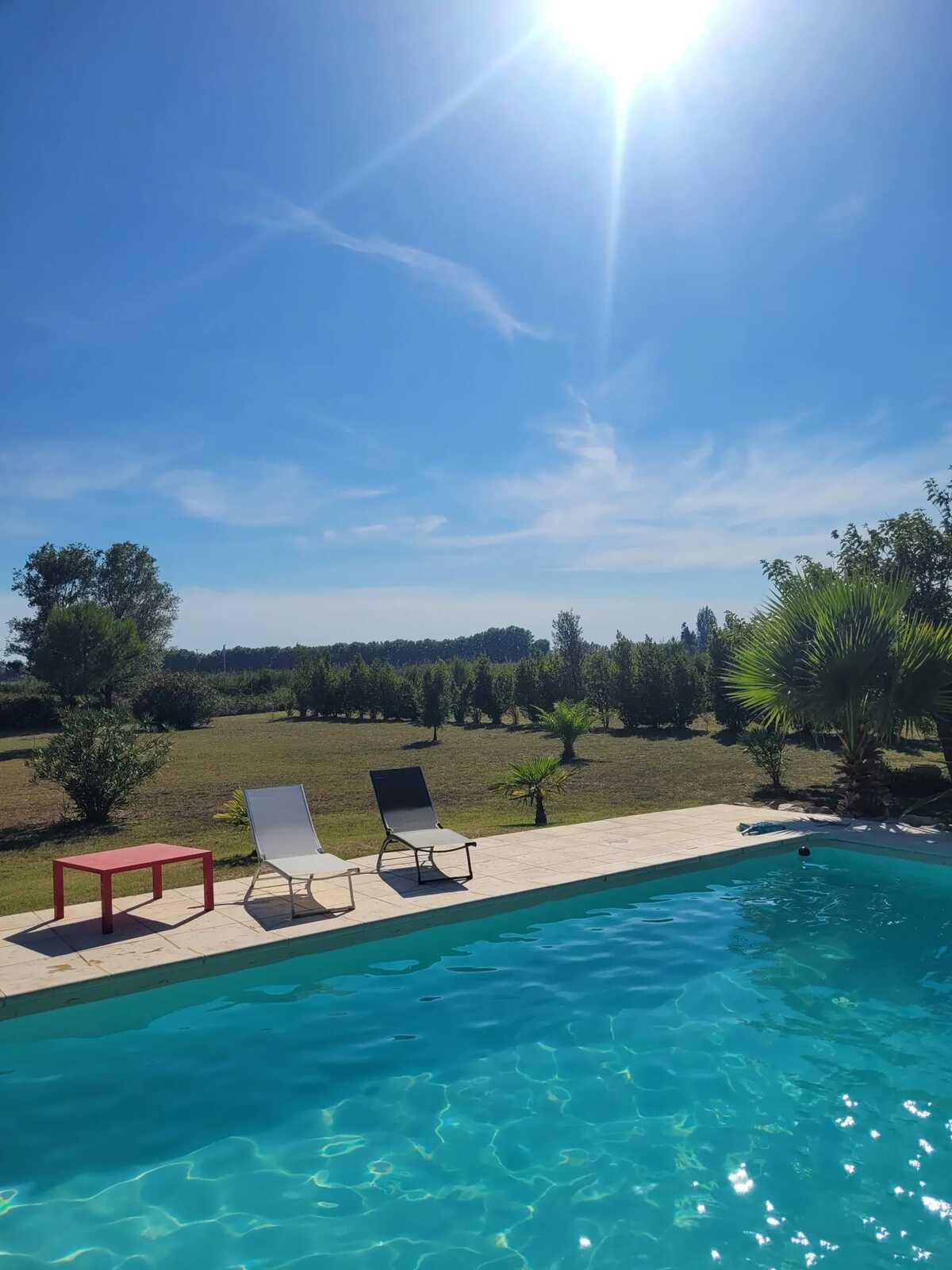 Villa provençale 150 m² à Arles - Piscine privée et jardin - Photo 18