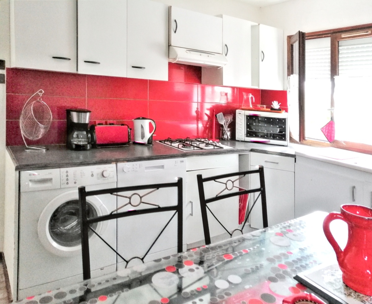 Appartement 6 personnes à Villeneuve, terrasse et jardin - Photo 4