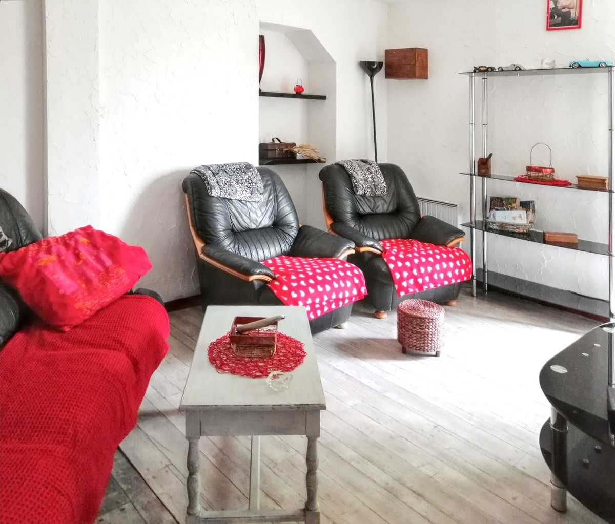 Appartement 6 personnes à Villeneuve, terrasse et jardin - Photo 8