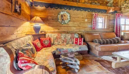 Chalet spacieux à Saint-Nicolas-la-Chapelle avec cheminée - Photo 4