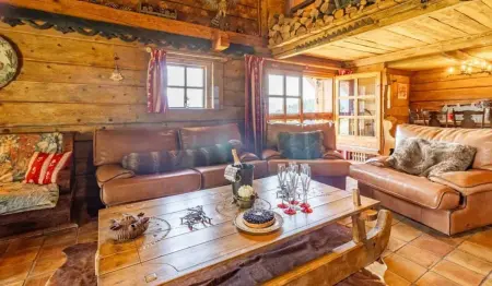 Chalet spacieux à Saint-Nicolas-la-Chapelle avec cheminée - Photo 16