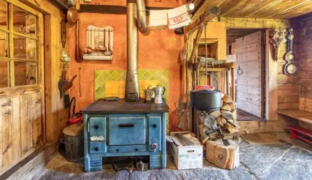 Chalet spacieux à Saint-Nicolas-la-Chapelle avec cheminée - Photo 20